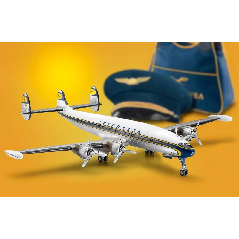 REVELL Lockheed L.1049G Super Constellation Lufthansa plastmasas modeļa komplekts