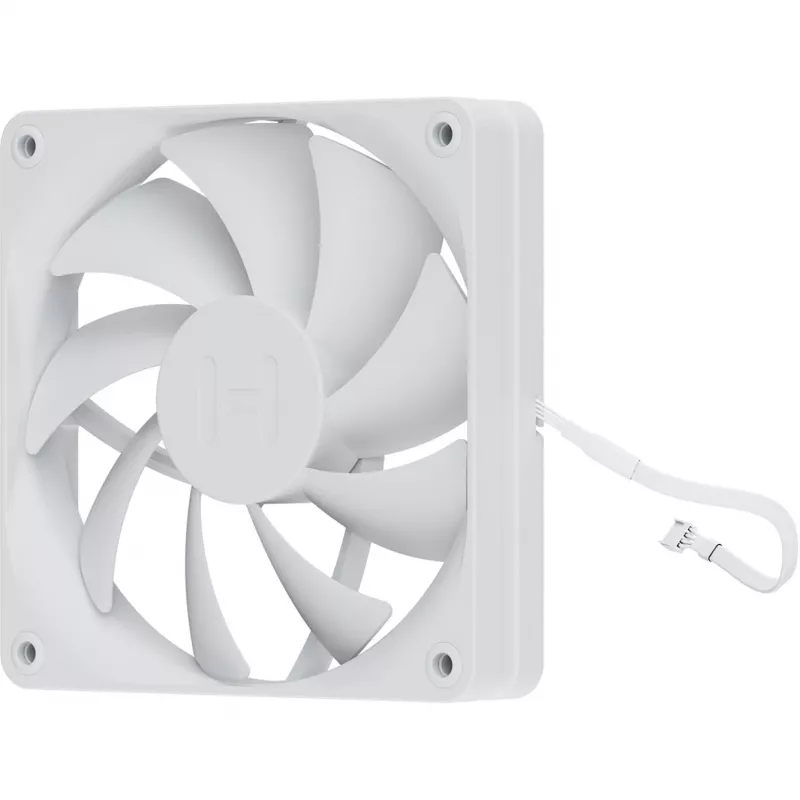 120 mm korpusa ventilatori HYTE FA12, balti, 4-gab. komplekts — 120 mm, balti, modelis FA12