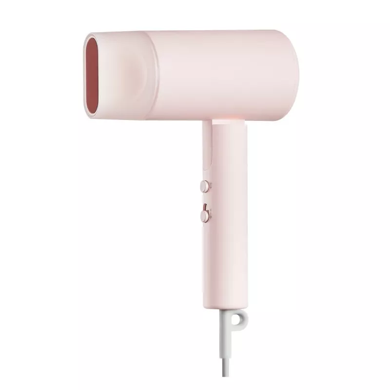 Fēns Xiaomi H101 1600 W, salokāms ceļojumu modelis, jonu, 2 temperatūras režīmi, 1,7 m vads, rozā