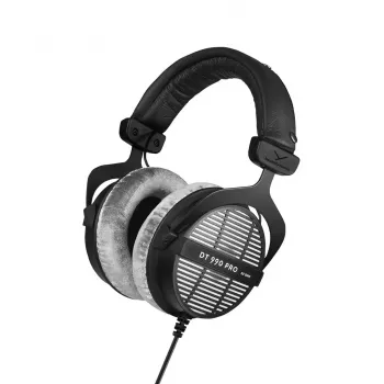 Studijas austiņas Beyerdynamic DT 990 PRO 80 Ω, vadu, apkārtauss, 3 m kabelis, melnas