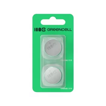 Pogas baterija zaļa Cell Greencell Blister 2x CR2032 3V 220mAh