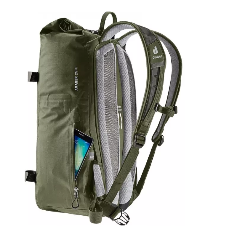 Velosipēda mugursoma - Deuter Amager 25+5 Graphite