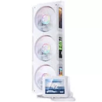 Jonsbo TF3-360SCW AiO šķidruma CPU dzesētājs 360 mm, ARGB, balts