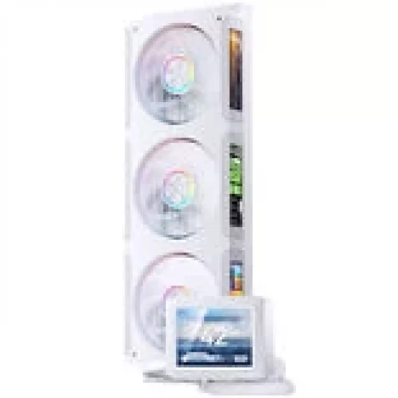 Jonsbo TF3-360SCW AiO šķidruma CPU dzesētājs 360 mm, ARGB, balts