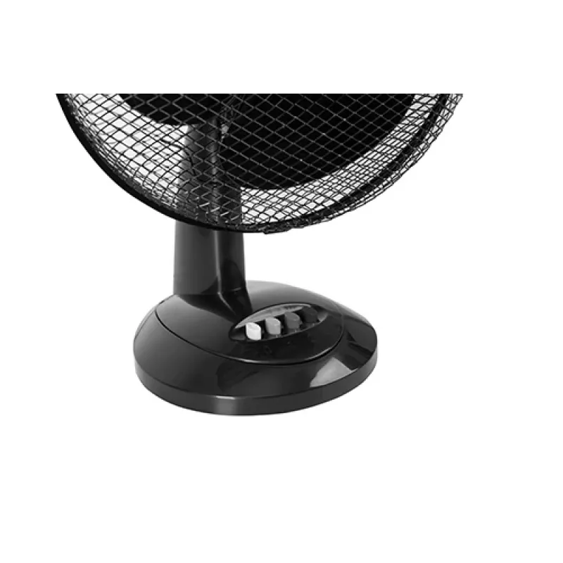 Mesko | Ventilators | MS 7309 | Galda ventilators | Melns | Diametrs 30 cm | Ātrumu skaits 3 | Svārstīšanās | 40 W | Nē