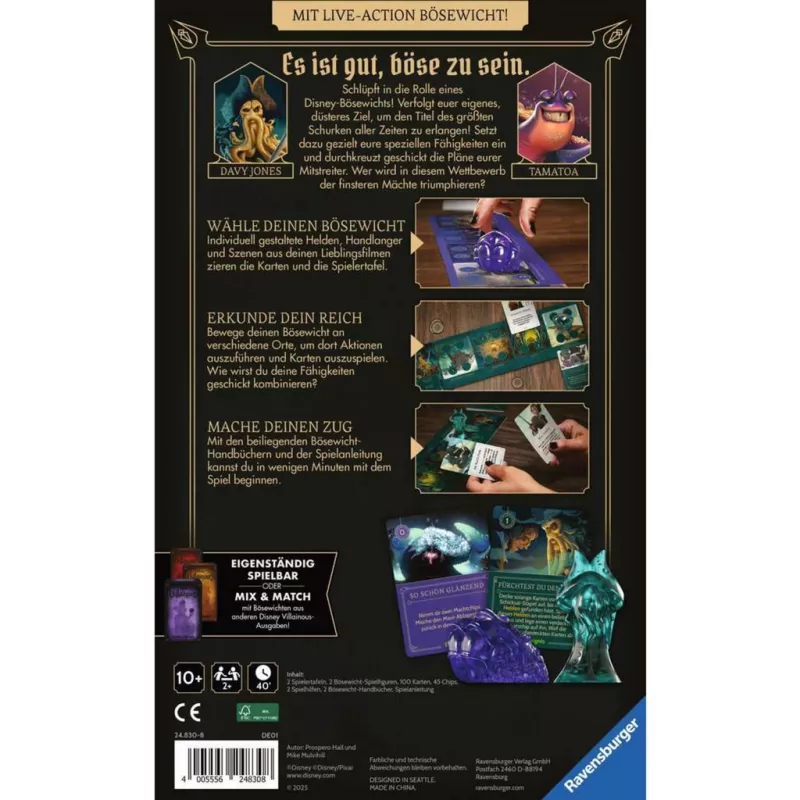 Disney Villainous - viltīgie paisumi, galda spēles paplašinājums