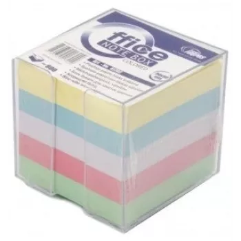 Piezīmju bloki Forpus 9x9 cm, asorti, nelīmēti, ar vāku (800) 0716-007