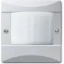 Bezvadu 180° UP sensors no busch jaeger — montāža pie griestiem/sienas, alumīnijs, 70×70×29 mm