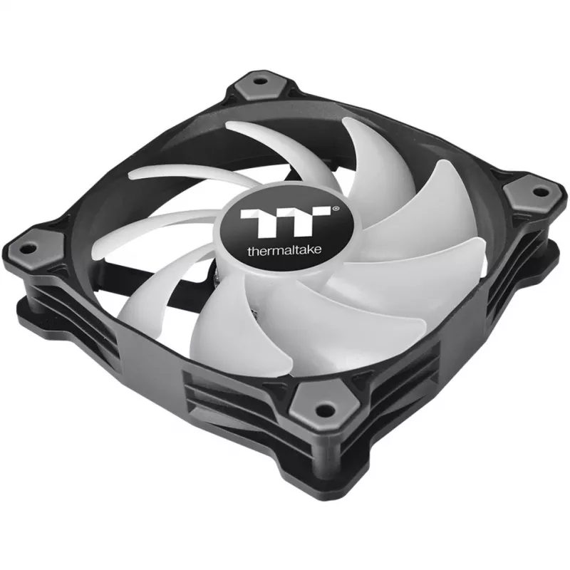 Thermaltake Pure 12 ARGB 120mm korpusa ventilatori 3 komplektā melnā krāsā