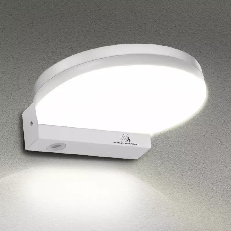 Āra LED sienas lampa MACLEAN MCE346W 15 W — aukstā/siltā gaisma nav norādīta