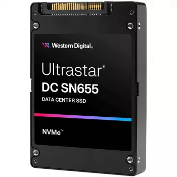 SSD disks Western Digital 30.7 TB U.3 PCI Express 4.0 Ultrastar DC SN655