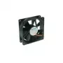 TITAN TFD-8025M12B 80mm korpusa ventilators - melns