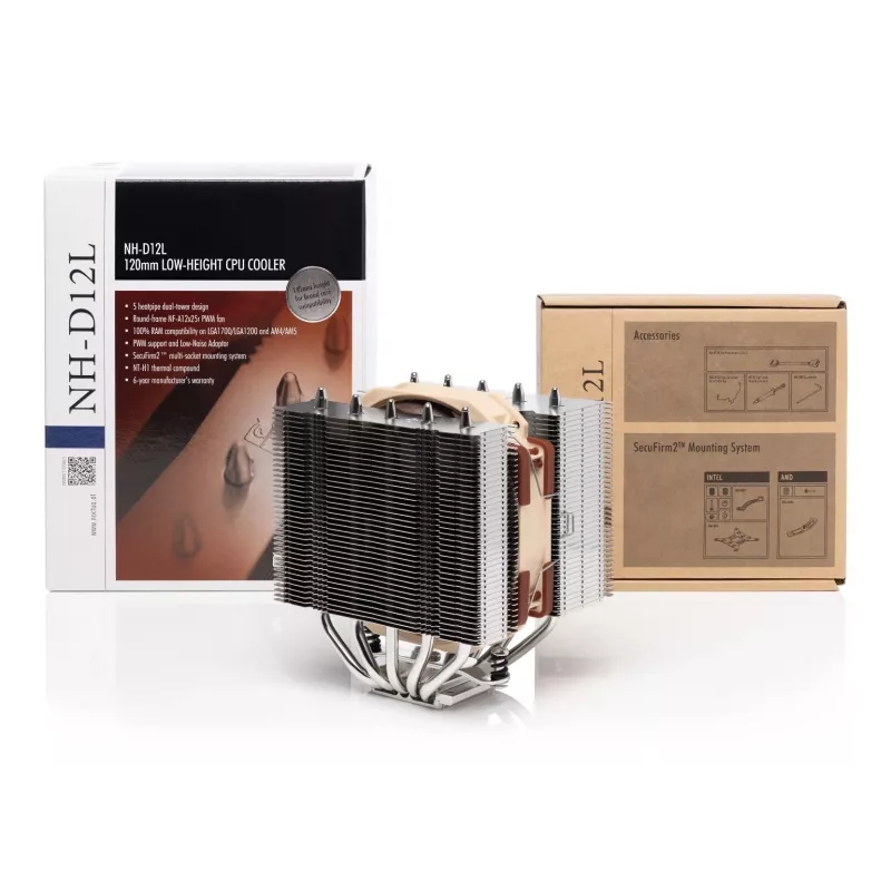 Noctua NH-D12L CPU dzesētājs - 120mm