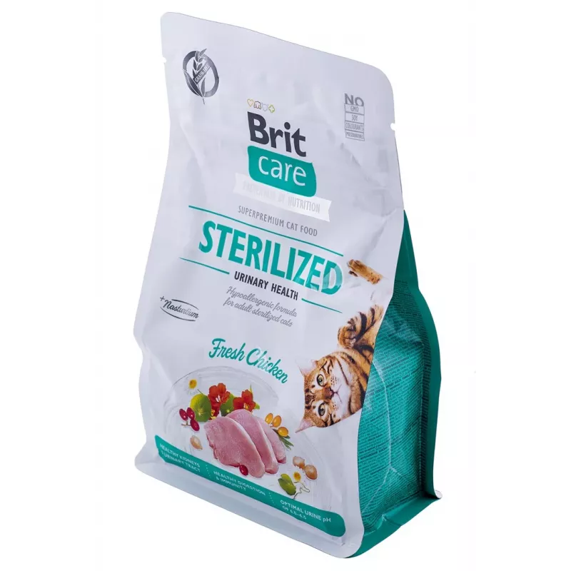 BRIT Care Grain-Free Sterilised Urinary - sausā kaķu barība - 400 g