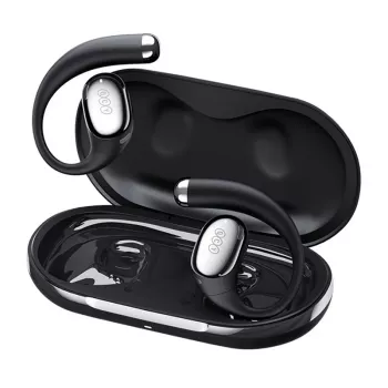 Bezvadu austiņas QCY Crossky R70, Bluetooth 5.0, trokšņu slāpēšana, modelis CT02 (melns)