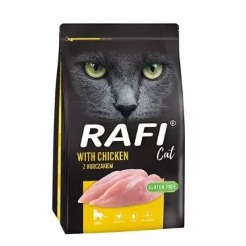 DOLINA NOTECI Rafi Cat with Chicken - Sausā kaķu barība - 7 kg