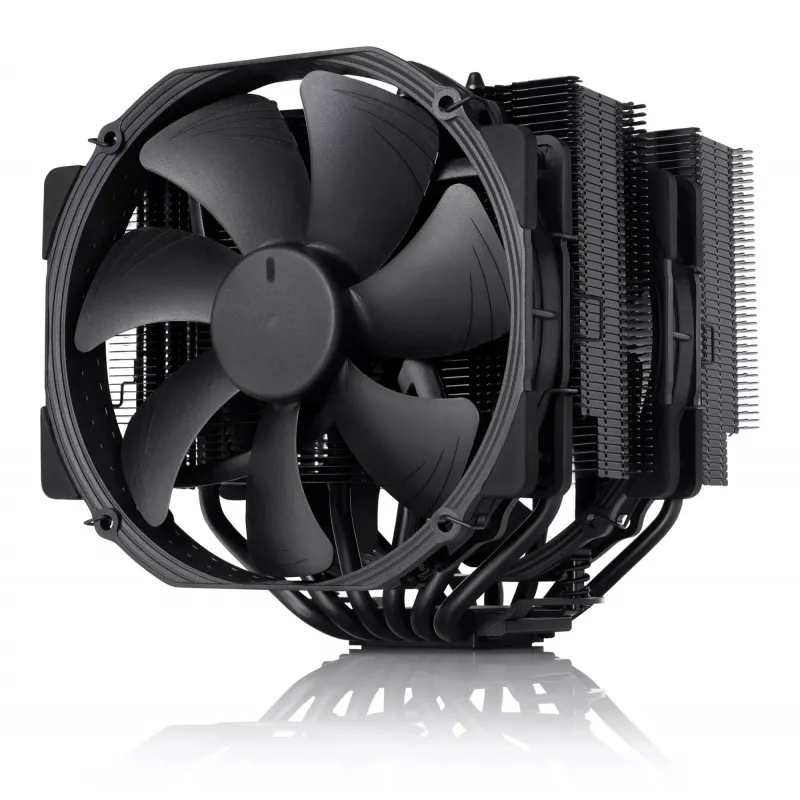 Noctua NH-D15 Chromax Pure Melns CPU dzesētājs ar diviem 140 mm ventilatoriem