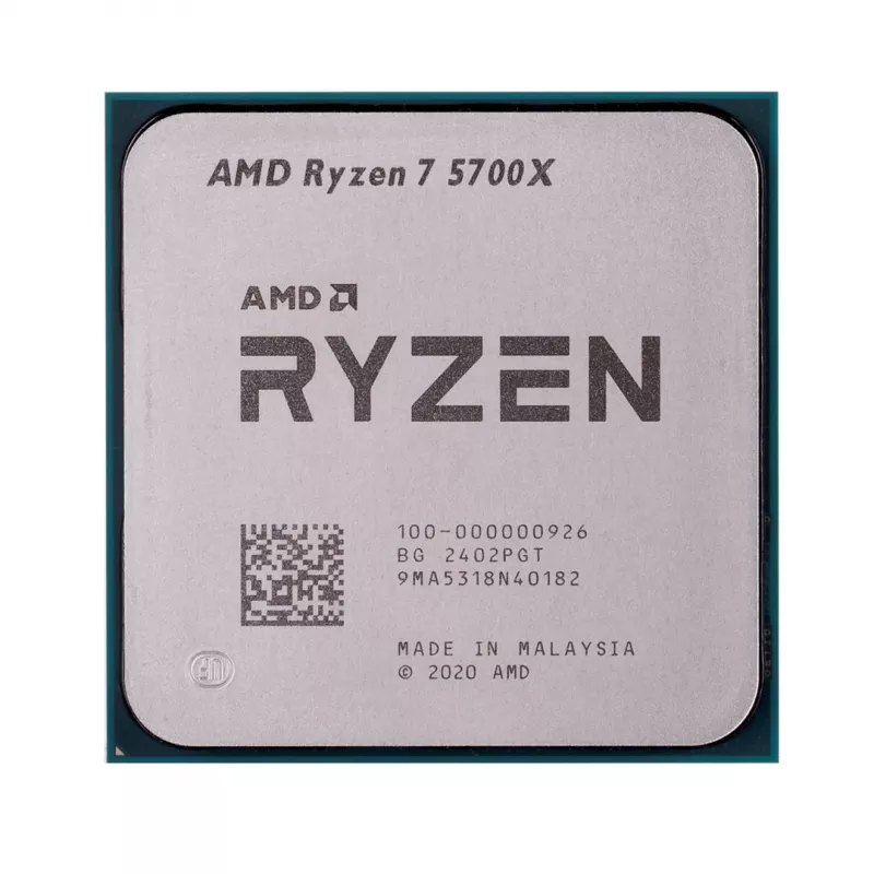 Procesors AMD Ryzen 7 5700X 3,4 GHz 8 kodoli 32 MB L3 Socket AM4