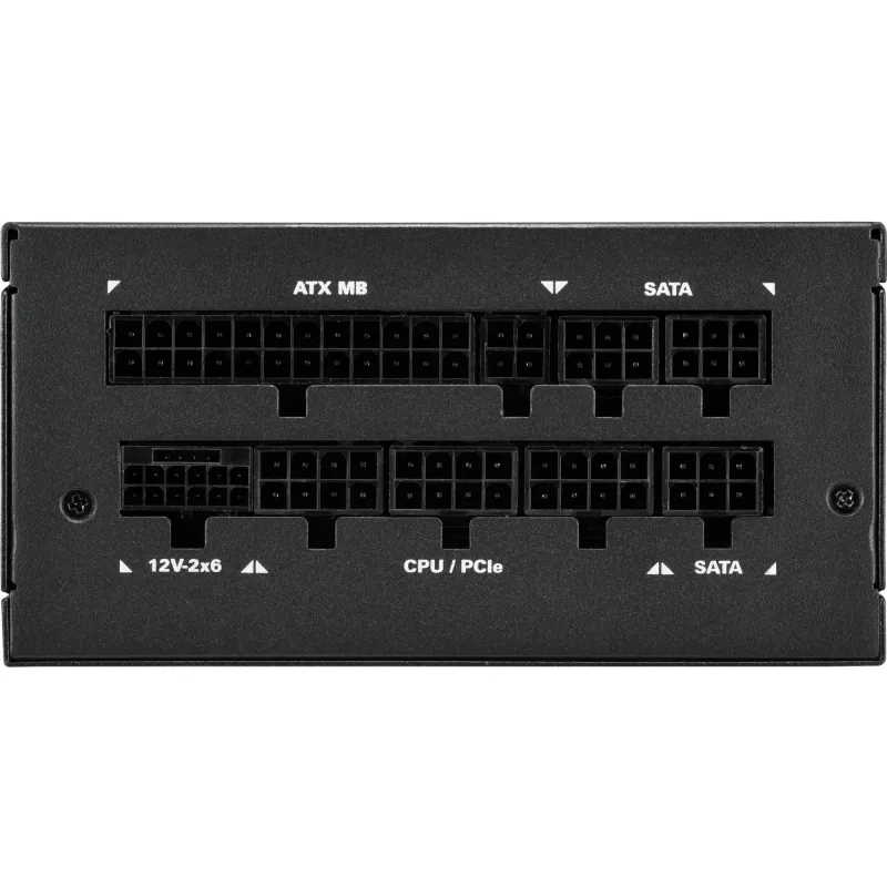 1000W Sharkoon Rebel P20 SFX 1000W (melns, 1x 12 kontaktu augstas jaudas savienotājs, 2x PCIe, kabeļu pārvaldība, 1000 vati)
