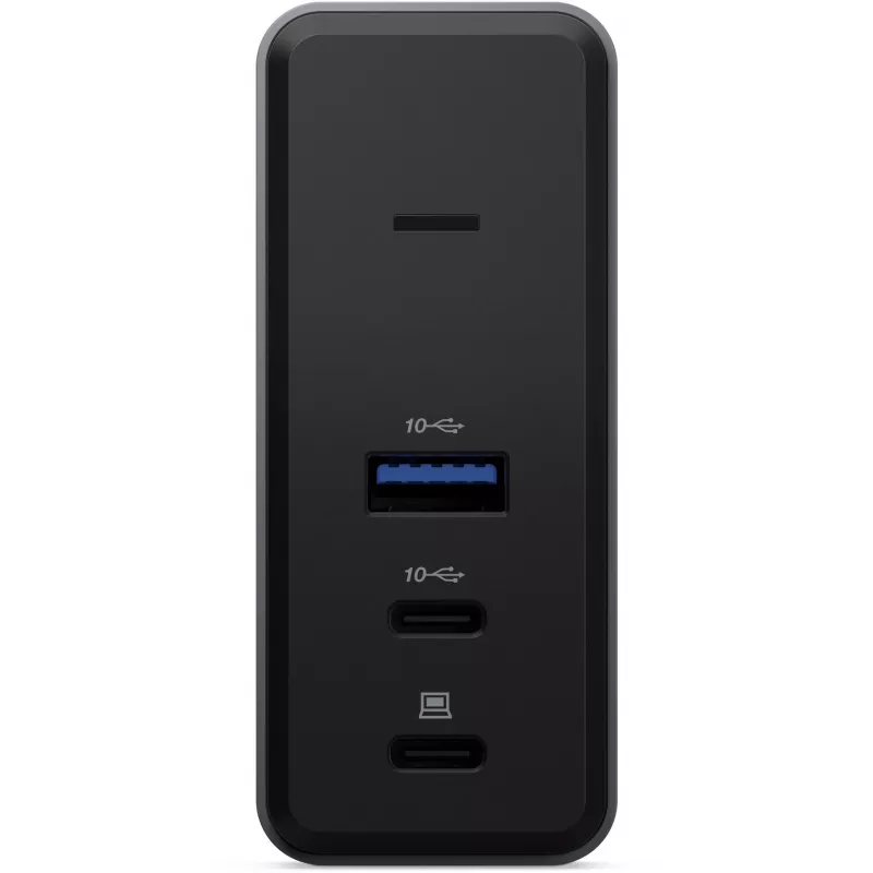 Lenovo X9 Charging GaN Dock, vadu, USB 3.2 Gen 2 (3.1 Gen 2) Type-C, pelēks