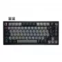 Mehāniskā spēļu tastatūra CORSAIR K65 PLUS Wireless — Nordic Melns, kompakts izkārtojums, USB Type-A