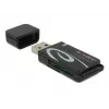 Karšu lasītājs DeLOCK Mini USB 2.0 ar SD un Micro SD slotu