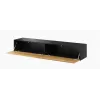 Cama TV Stand VIGO '180' 30/180/40 Melns/wotan oak