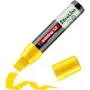 Marķieris Edding 52 EcoLine dzeltens 4,0–15,0 mm — pastāvīgs marķieris ar slīpu galu, atkārtoti uzpildāms