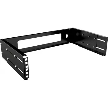 Lanview RAR200BL rack cabinet 2U Wall mounted rack Melns