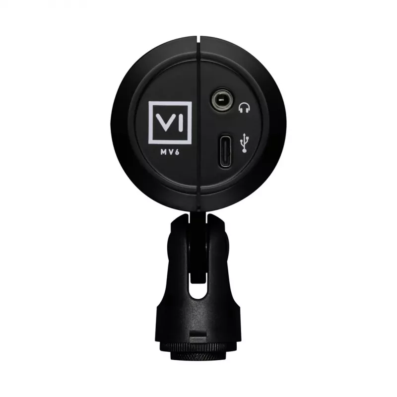 Shure MV6 - USB-C kardioidais dinamiskais mikrofons spēlētājiem un straumētājiem