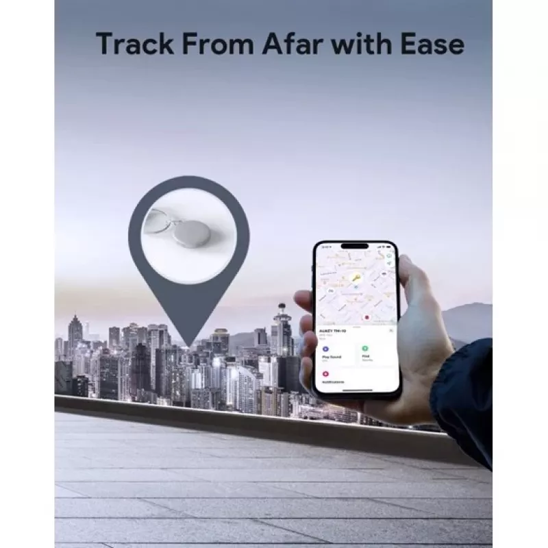 AUKEY Smart Mini Air Tag Bluetooth izsekotājs Apple Track Mate 1 sērijai TM-10