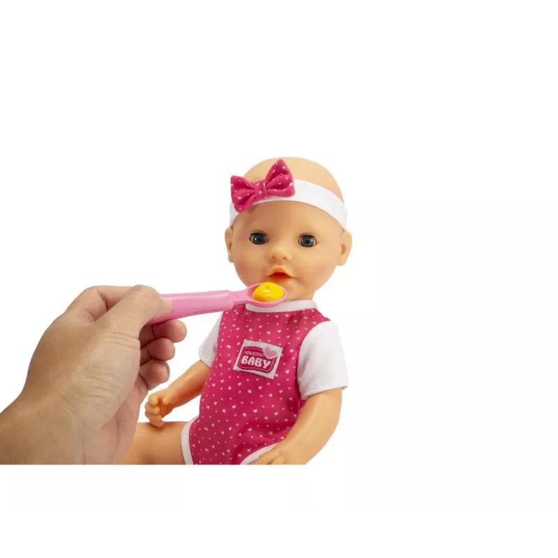 Lelle SIMBA New Born Baby Hungry Baby 38 cm – reālistiska mazuļa lelle, 38 cm