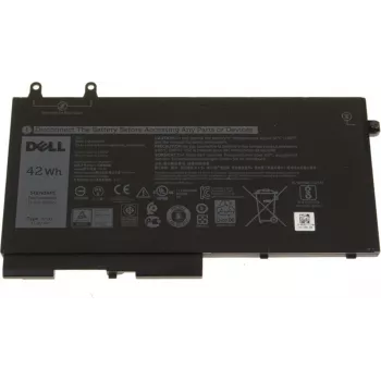 Laptop baterija Dell 42Wh 3-cell Lithium Ion JCFJJ — 42 Wh capacity, 3-cell, Saderīga with select Dell notebooks