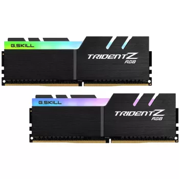 DIMM 16 GB DDR4-3600 (2x 8 GB) Dual-Kit, Arbeitsspeicher schwarz, F4-3600C16D-16GTZRC, Trident Z RGB, INTEL XMP