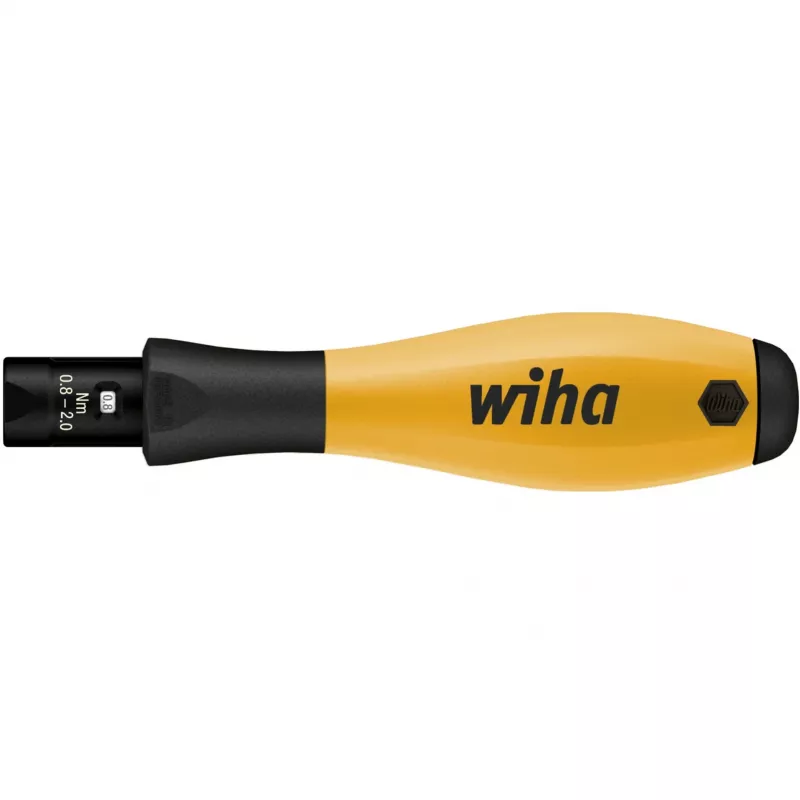 Wiha ESD griezes momenta skrūvgriezis TorqueVario-S 0.8 - 2 Nm DIN EN 61340-5-1, DIN EN ISO 6789, DIN EN 26789 (26866)
