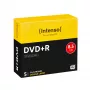 Intenso - 5 x DVD+R DL - 8,5 GB 8x - Jewel Case (Kastīte) (4311245)