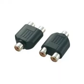 RCA (Cinch) Y-Adapter SpeaKa Professional SP-2873360 — 1x sievišķais uz 2x sievišķais