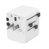 Ceļojumu strāvas adapteris GEMBIRD TPA-1A2C20-01-W — 20 W, USB-A (18 W) + 2× USB-C (20 W), E tipa spraudnis, balts