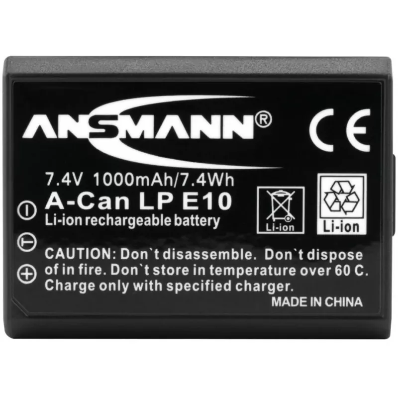 Baterija Ansmann A-Can LP E10 litija jonu 1000 mAh
