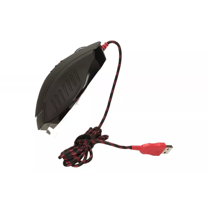 Spēļu pele A4Tech Bloody V8m — 3200 DPI, 8 pogas, V-Track optiskā, USB Type-A, melna