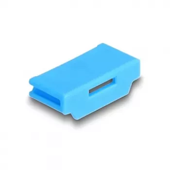 DeLOCK pieslēgvietu bloķētājs HDMI ligzdai 10 gab. komplekts zils