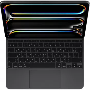 APPLE Magic Keyboard iPad Pro 13 collu (M4) — krievu — melns