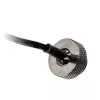 XSPC ARGB LED spraudnis G1/4 5V 3-pin, melns/hromēts