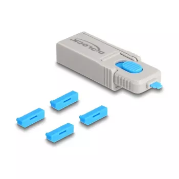 Portu bloķētājs DeLOCK 20927 DisplayPort 4 gab. + bloķēšanas rīks