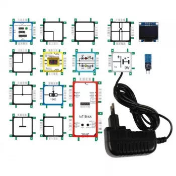 ALLNET 138090 daudzkrāsu Brick’R’knowledge saderība