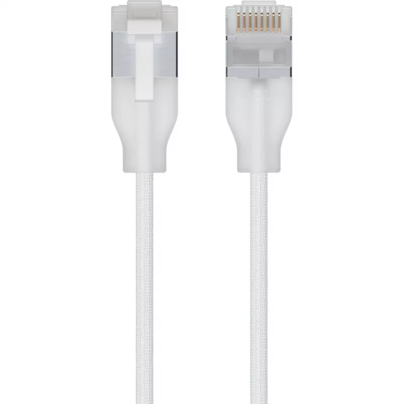Ubiquiti komutācijas kabelis 3m CAT6A UACC-kabelis-PATCH-EL-C6A-3M-W 3m UniFi Etherlighting komutācijas kabelis (līdz 10 GbE)