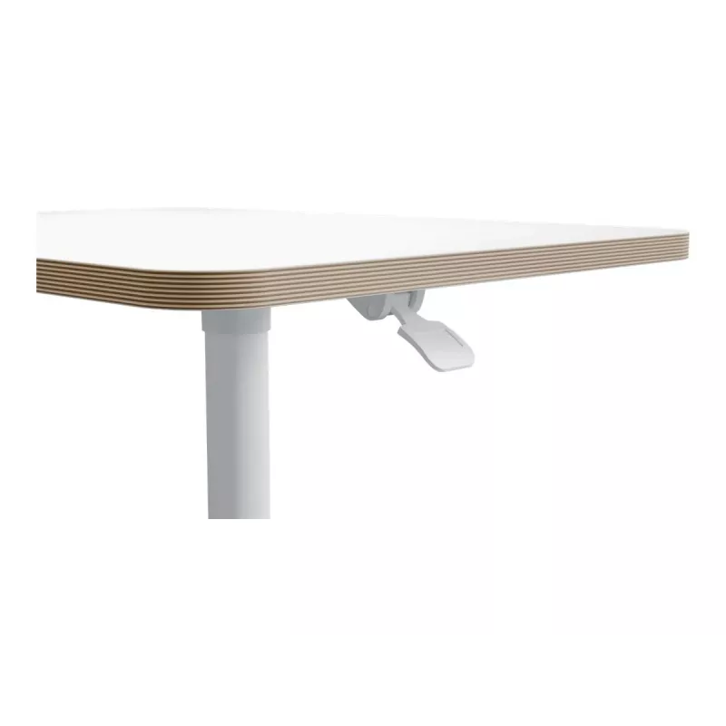 Computer desk top Leitz 65360001 Square Aluminium balta 600x800x750mm