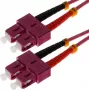 Optiskās šķiedras kabelis Helos 5m OM4 SC/SC