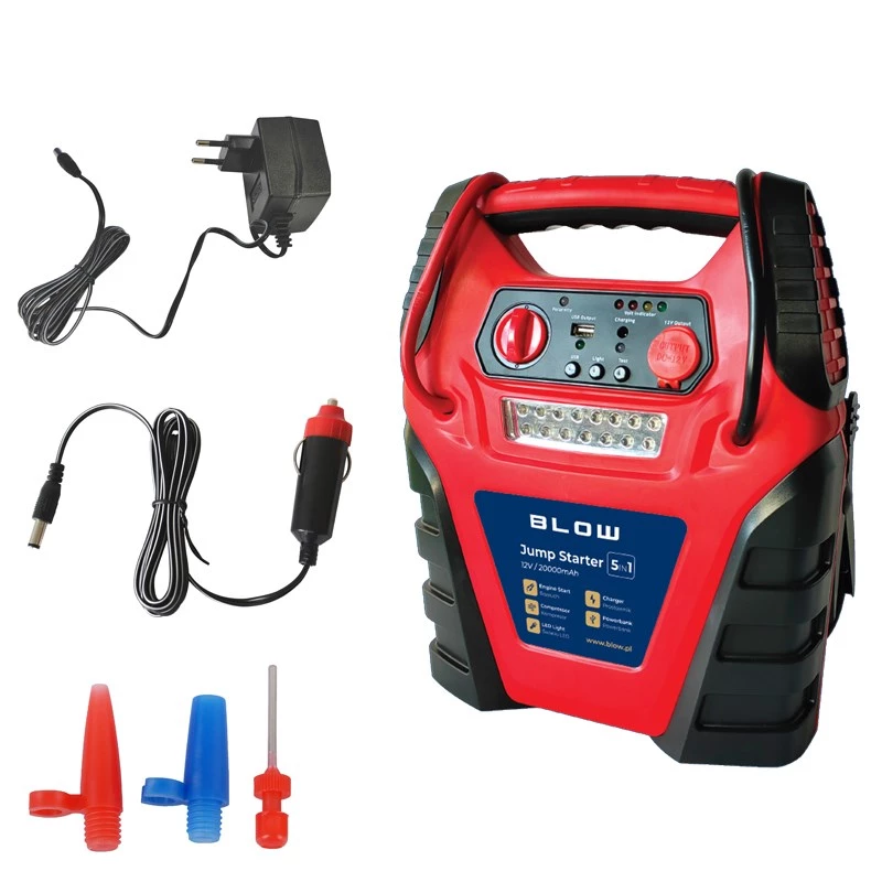 Jump Starter kompresora taisngriezis 5in1