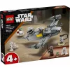 LEGO Star Wars komplekts 75410 N-1 Starfighter modelis ar 92 gab., minifigūrām Mando un Grogu